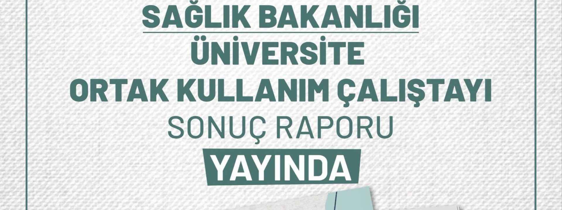 SAĞLIK BAKANLIĞI - ÜNİVERSİTE ORTAK KULLANIM ÇALIŞTAYI SONUÇ RAPORU